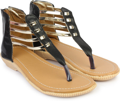 

Bonzer Women Black Flats