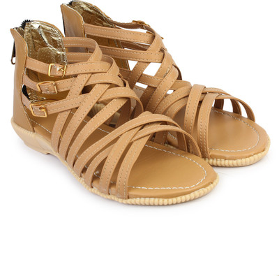 

Bonzer Women Brown Flats