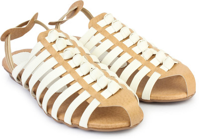 

Bonzer Women White Flats