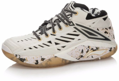 

Li-Ning Chen Long 2016 Rio Olympic AYAL027-1 Badminton Shoes For Men(White, 07;white
