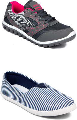 

Asian Casuals For Women(Grey, Pink, Grey & white
