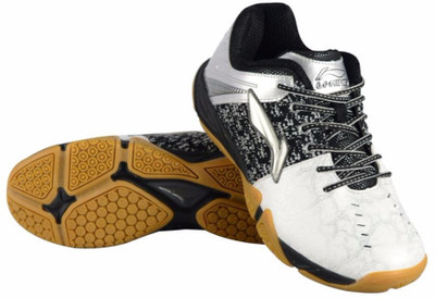 

Li-Ning Glory Chan long edition AYTL075-2 Badminton Shoes For Men(White, Black, 07;white