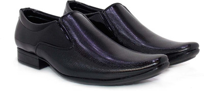 

Alberto Calza Grain Leather Patent Party Wear For Men(Black