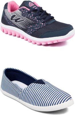 

Asian Casuals For Women(Navy, Pink, Navy & white