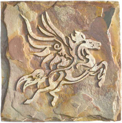 

Niksang Arts nsa-8x8-hor-0018-n Decorative Showpiece - 20 cm(Stoneware, Beige)