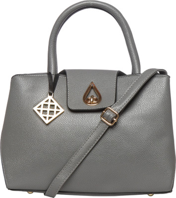 

MONOKROME NEW YORK Women Casual Grey PU Tote