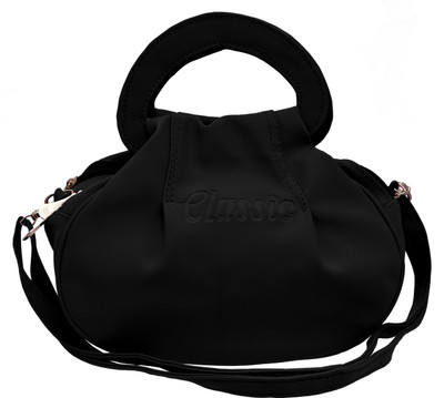 

Tap Fashion Women Casual Black PU Sling Bag