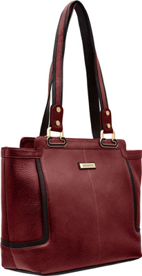 

JFL-Jewellery For Less Women Formal Maroon Genuine Leather Hand-held Bag
