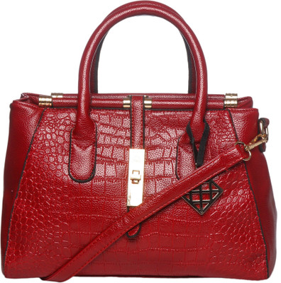

MONOKROME NEW YORK Women Casual Red PU Tote