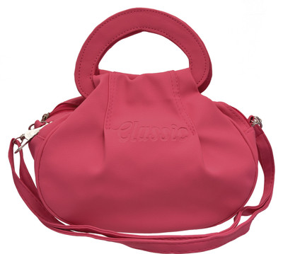 

Tap Fashion Women Casual Pink PU Sling Bag