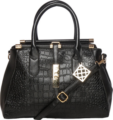 

MONOKROME NEW YORK Women Casual Black PU Tote