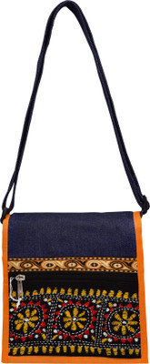 

Tap Fashion Women Casual Blue Denim Sling Bag