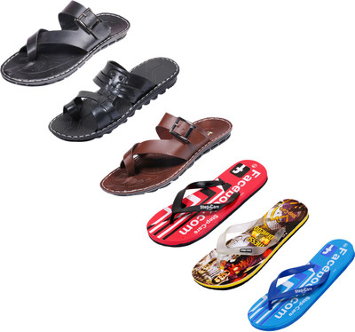 

Indistar Slippers, Printed yellow::fb blue::printed red::brown ::black::black