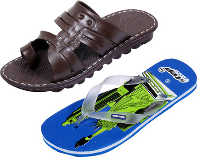 

Indistar Slippers, Ifel blue::brown