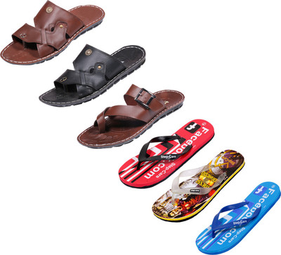 

Indistar Slippers, Printed yellow::fb blue::printed red::brown ::black::brown