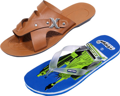 

Indistar Slippers, Ifel blue::brown