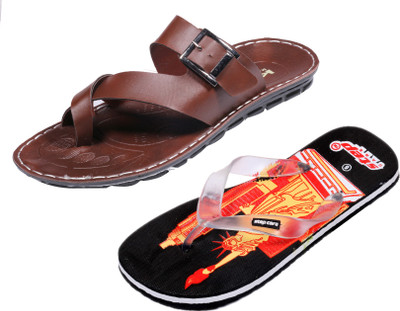 Indistar Slippers, Black::brown