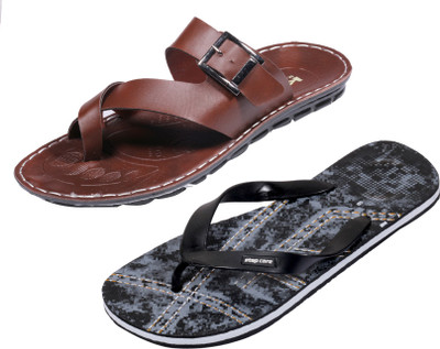 

Indistar Slippers, Printed black::brown