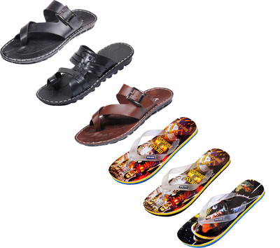 

Indistar Slippers, Printed black::yellow printed::printed yellow::brown ::black::black