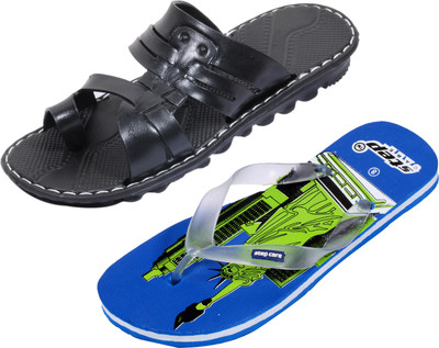 

Indistar Slippers, Ifel blue::black