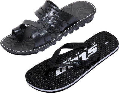 

Indistar Slippers, Black::black