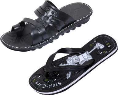 

Indistar Slippers, Black::black