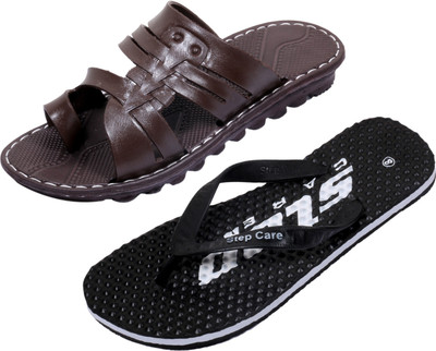 

Indistar Slippers, Black::brown