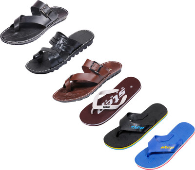 

Indistar Slippers, Brown step::black step::blue step::brown ::black::black