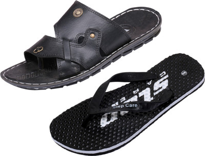 

Indistar Slippers, Black::black