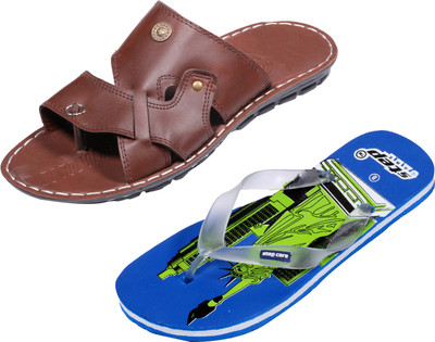 

Indistar Slippers, Ifel blue::brown