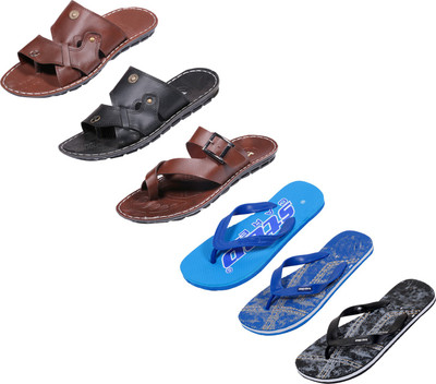 

Indistar Slippers, Printed blue::printed black::blue::brown ::black::brown