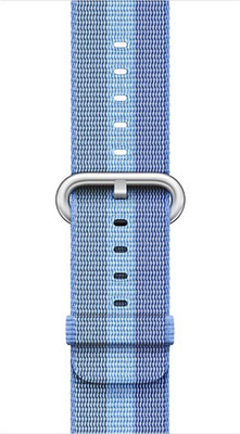 

i10 iWatch 42mm Nylon Tahoe Blue Smart Watch Strap(Mullti Color)