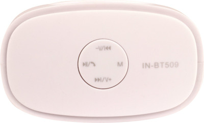 

Yuvan IN - BT509 FM USD/ SD Player With Mic Mini Portable Bluetooth Mobile/Tablet Speaker(White, Stereo Channel)