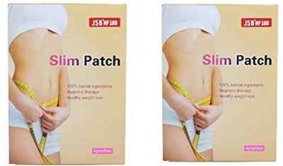 

JSB HF108 Adhesive Herbal Slim Patch (Pack of 4 patches) : No Side Effects (2, White