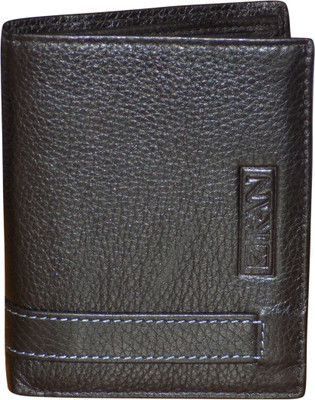 

Kan Premium Quality Leather Wallet/Document Holder for Men(Black)