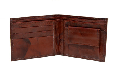

SAILOGIC Men Brown Artificial Leather Wallet(5 Card Slots)