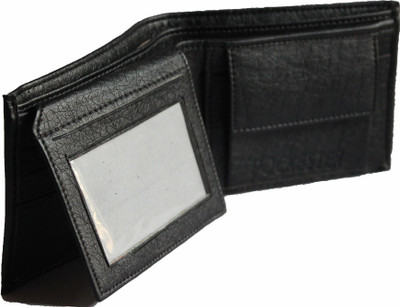

SAILOGIC Men Black Artificial Leather Wallet(5 Card Slots)