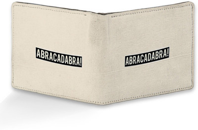 

FannZila Men Multicolor Genuine Leather, Canvas Wallet(6 Card Slots)