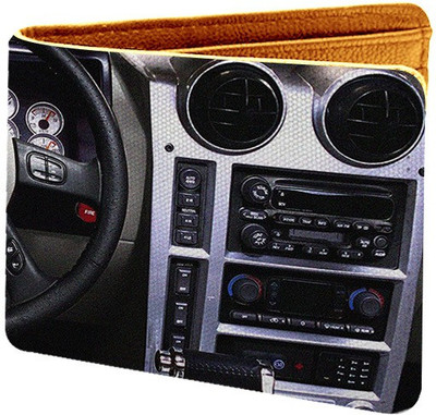 

AZAADCOLLECTION Men Multicolor Genuine Leather Wallet(6 Card Slots), Brown-777