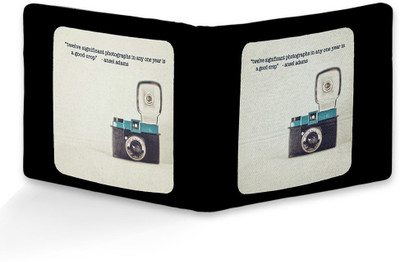 

Franklee Men Multicolor Genuine Leather, Canvas Wallet(6 Card Slots)