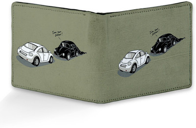 

Franklee Men Multicolor Genuine Leather, Canvas Wallet(6 Card Slots)