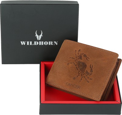 

WildHorn Men Brown Genuine Leather Wallet(9 Card Slots)