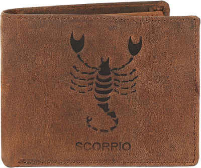 

WildHorn Men Brown Genuine Leather Wallet(9 Card Slots)