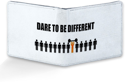 

Franklee Men Multicolor Genuine Leather, Canvas Wallet(6 Card Slots)