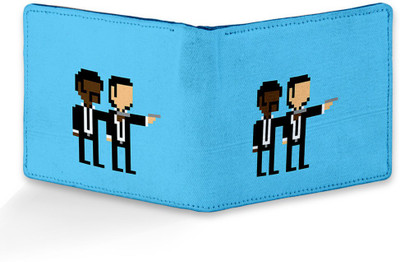 

Franklee Men Multicolor Genuine Leather, Canvas Wallet(6 Card Slots)