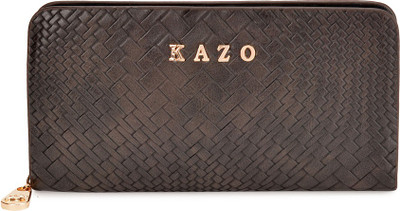 

KAZO Girls Grey Artificial Leather Wallet(6 Card Slots)