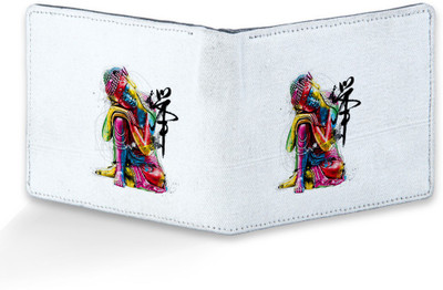 

Franklee Men Multicolor Genuine Leather, Canvas Wallet(6 Card Slots)
