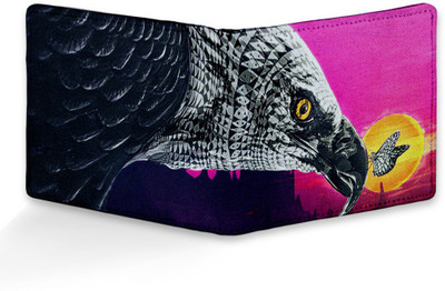 

Franklee Men Multicolor Genuine Leather, Canvas Wallet(6 Card Slots)