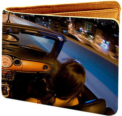

AZAADCOLLECTION Men Multicolor Genuine Leather Wallet(6 Card Slots), Brown-634