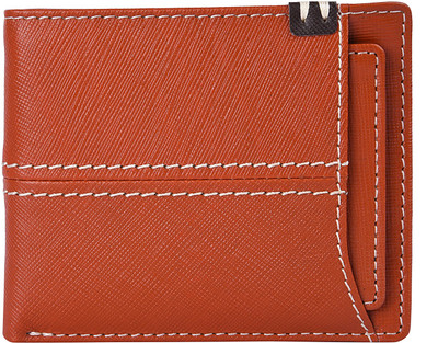 

Accezory Men Tan Genuine Leather Wallet(6 Card Slots), Tan;brown